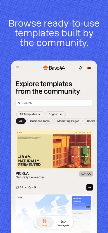 Base44: Build with AI screenshot 8 of 8