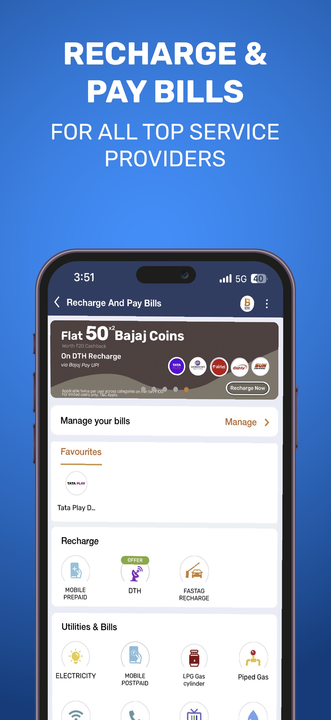 Screenshot 5 of Bajaj Finance: Loans, UPI & FD