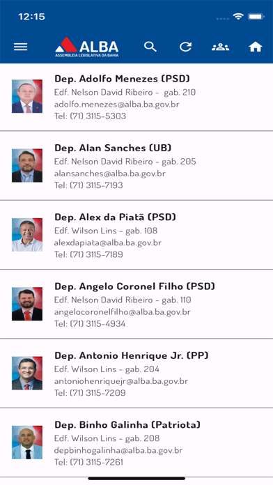 Aplicativo Alba Screenshot