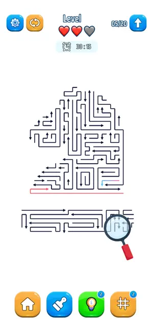 Arrow Out Puzzle Brain Bosting screenshot 4