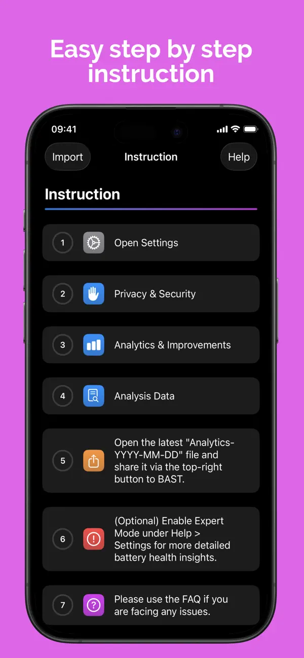 Screenshot #1 pour BAST: Battery Status