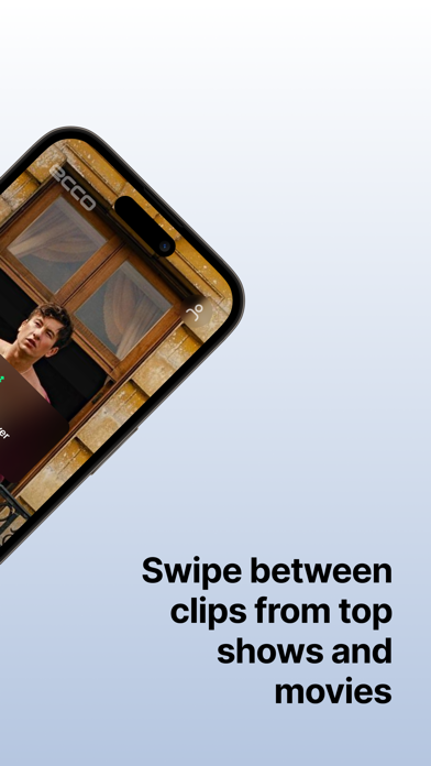 ECCO: Find Movies & TV Shows iPhone screenshot 2 - Lifestyle app