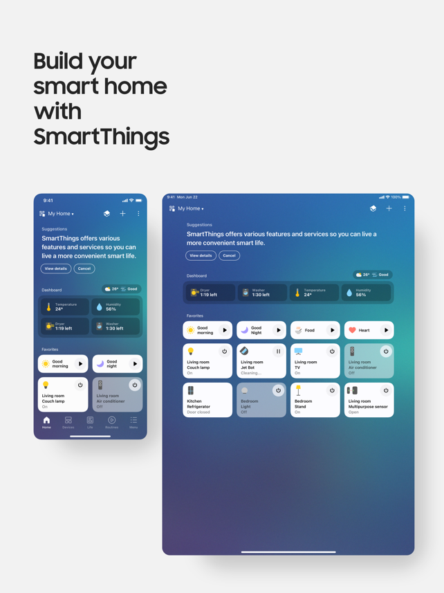 SmartThings Screenshot