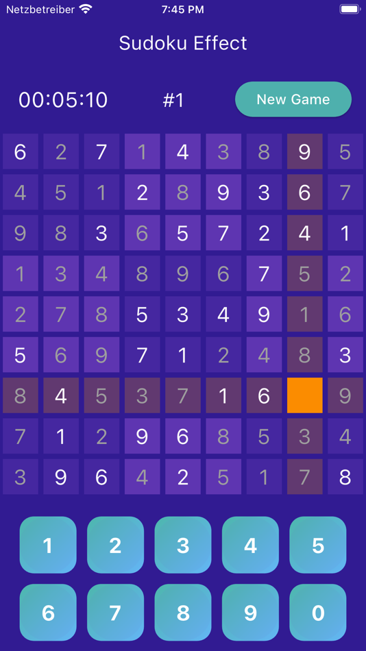 #5. Sudoku Effect (iOS) Podle: Alexander Kettler