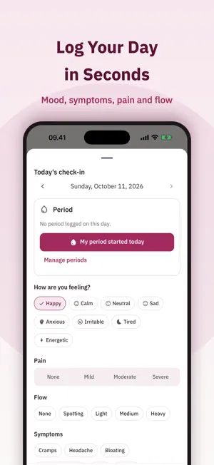 Period Tracker & Ovulation Cal screenshot 4