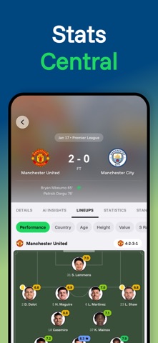 Statium - Live Scores & News screenshot