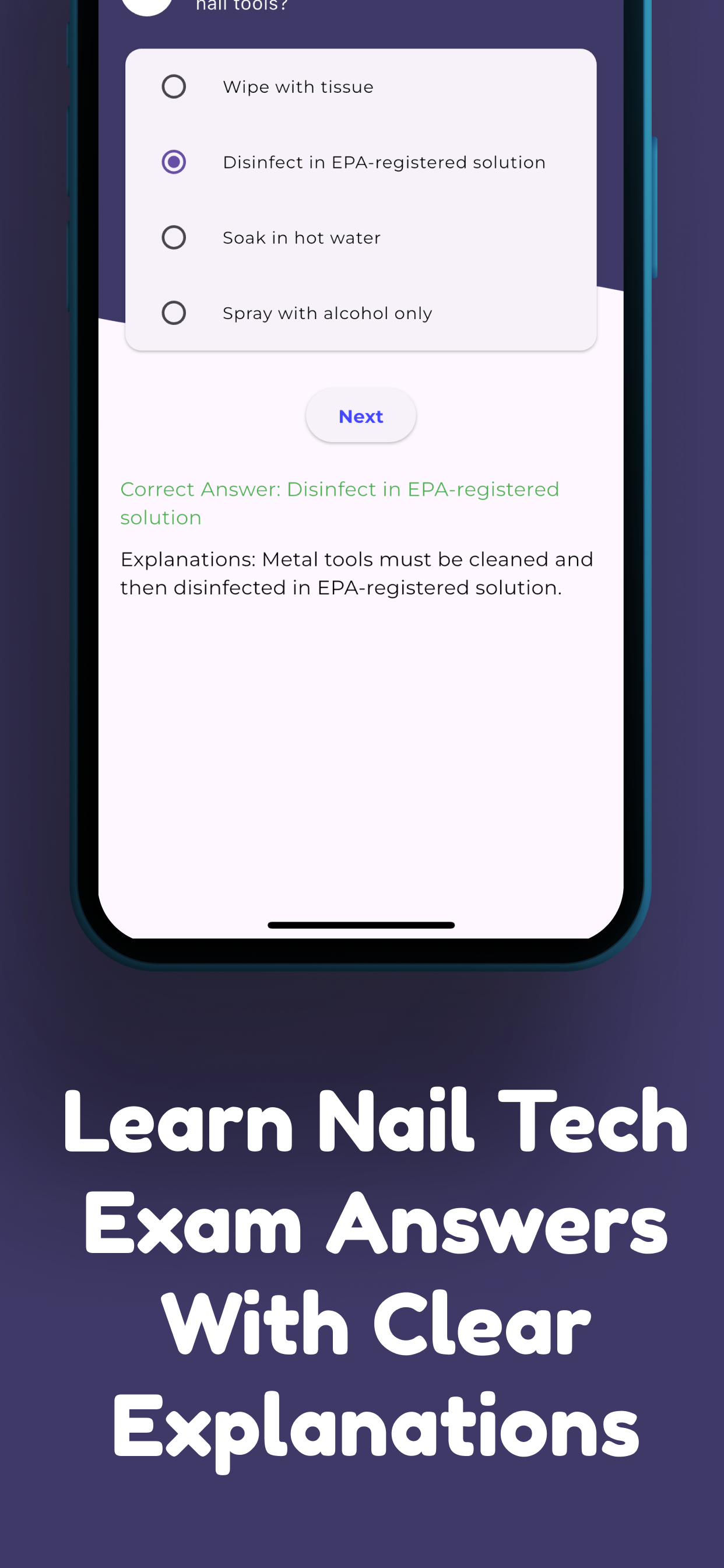 Nail Tech Exam Prep