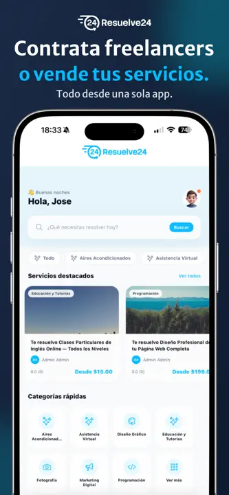 Resuelve24 screenshot 1