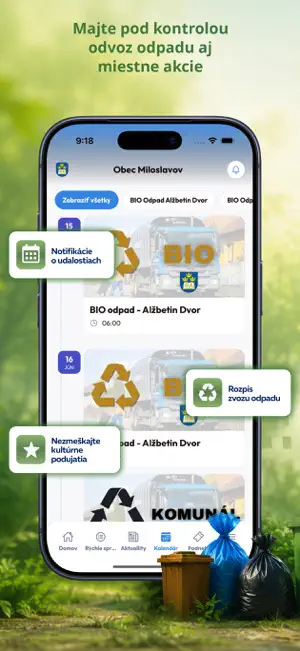 Obec Miloslavov screenshot 2