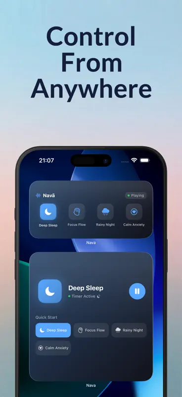 Nava - Sleep & Focus Sounds screenshot 6 of 6