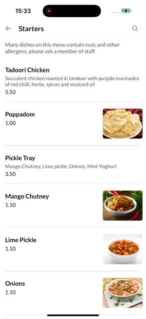 India Village Restaurant. screenshot 3