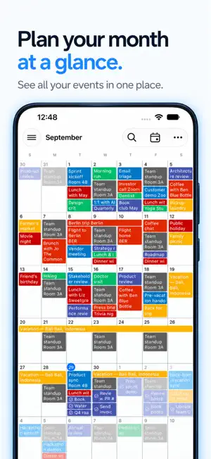 Calendar+ 2: Planner Widget screenshot 1
