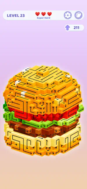 Arrow Block 3D - Tap Maze Game screenshot 2