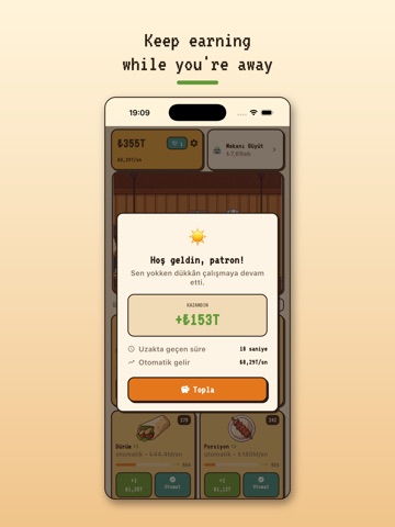 Doner Boss: Idle Tycoon iPad screenshot
