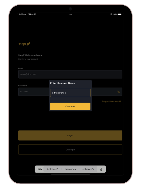 Screenshot #5 pour Tiqs Event Scanner