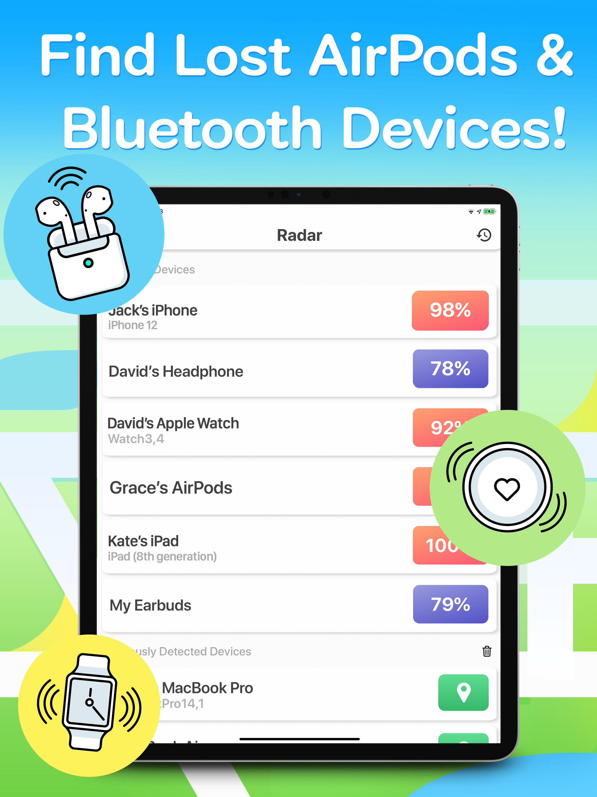 Bluetooth Scanner + Finder