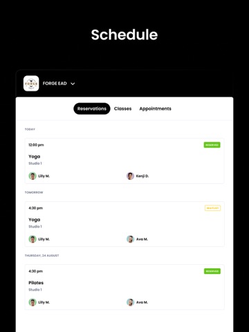 FORGE EAD iPad screenshot