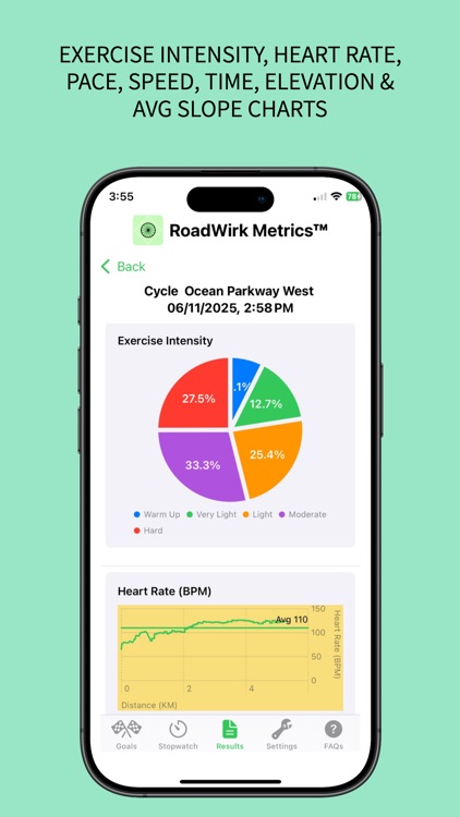RoadWirk Metrics™  Fitness App screenshot-7