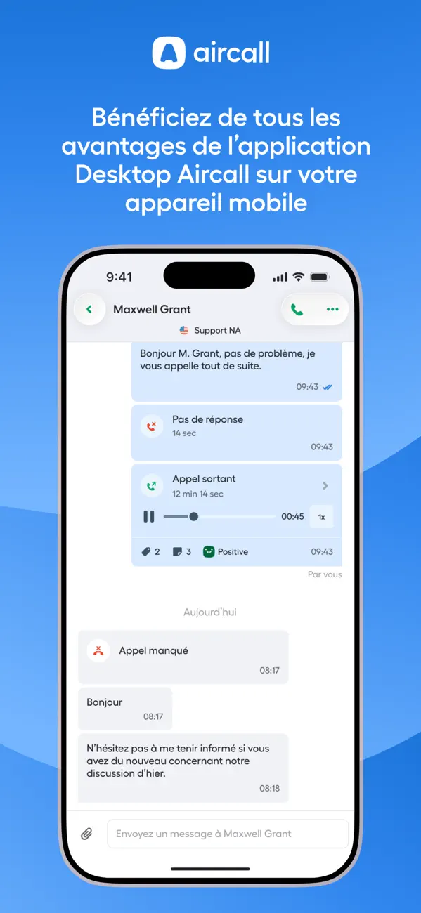 Screenshot #1 pour Aircall