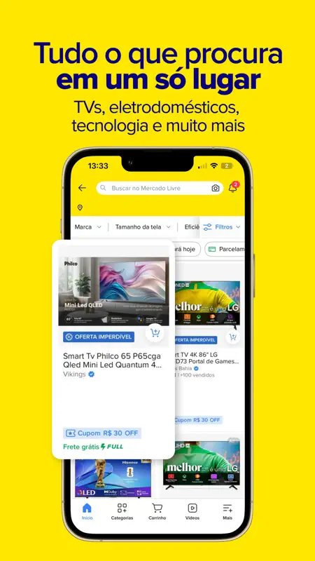 Mercado Livre: Fazer Compritta screenshot 7 of 8