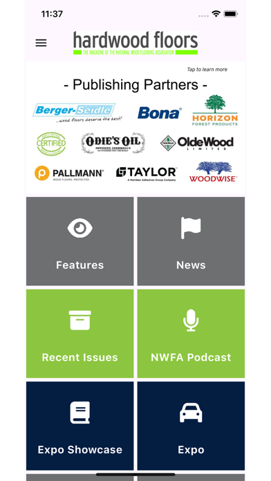 Hardwood Floors Magazine Screenshot