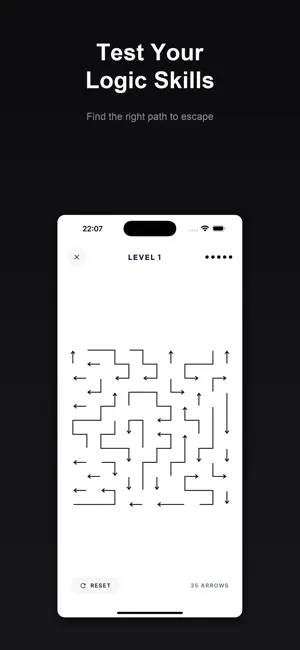 InkPath : Arrow Puzzle screenshot 3
