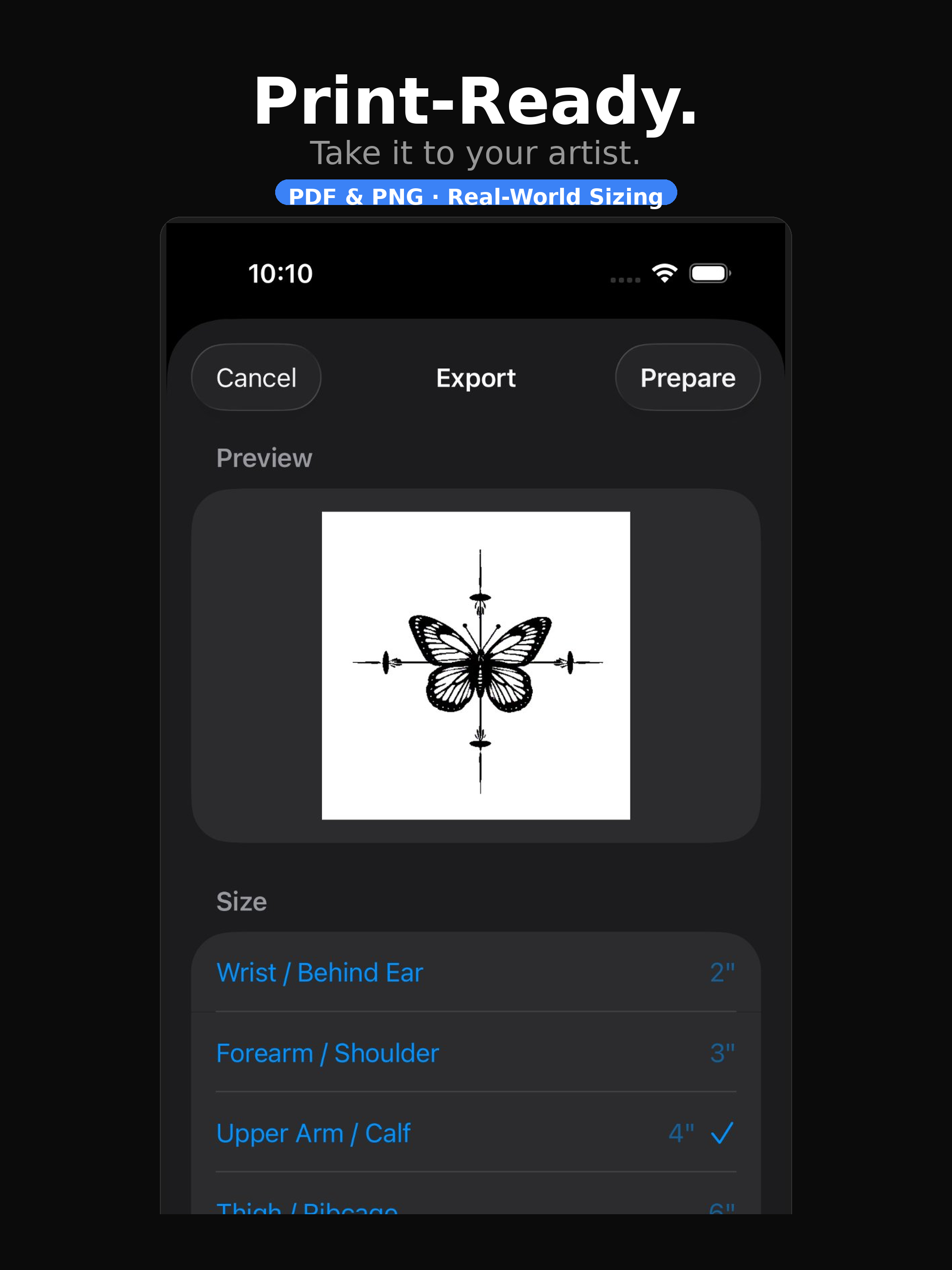 InkStencil: AI Tattoo Design screenshot 10