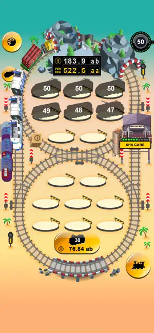Train Merger: Idle Rail Tycoon screenshot 3