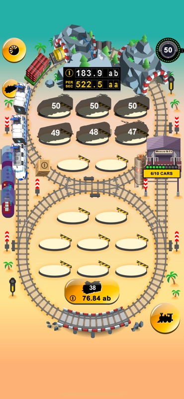 Train Merger: Idle Rail Tycoon screenshot 3