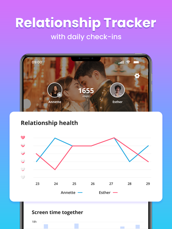 Couplesy: Virtual Movie Night iPad screenshot 4 - Lifestyle app