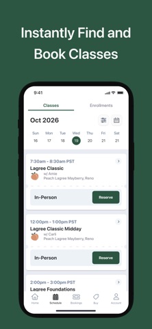 Peach Lagree App Screenshot 3 of 7