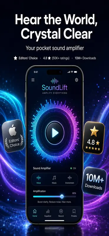 補聴器 音声アンプ 集音器 screenshot 1 of 4