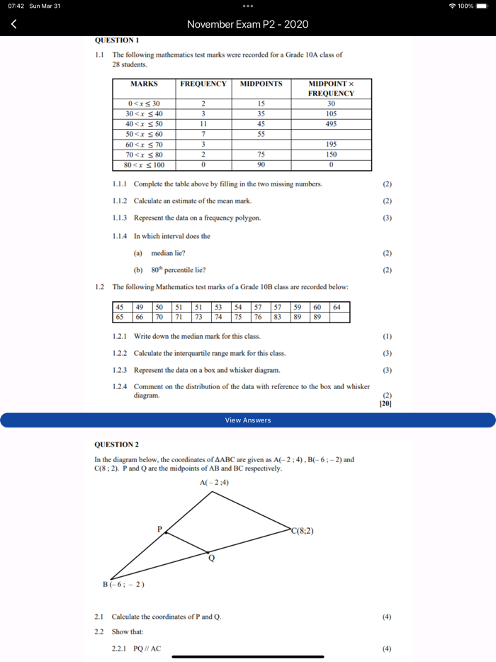 Grade 10 Mathematics