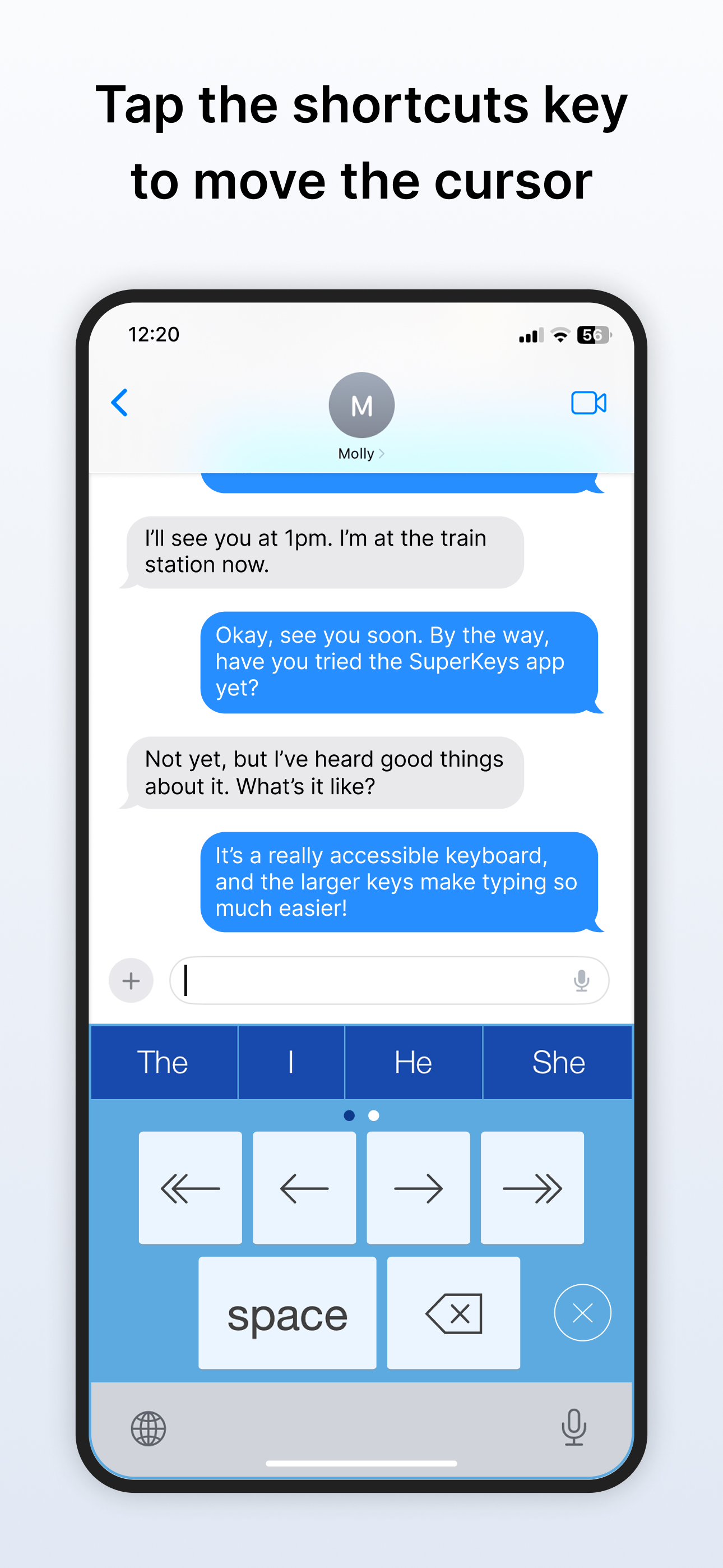 SuperKeys Accessible Keyboard screenshot 3