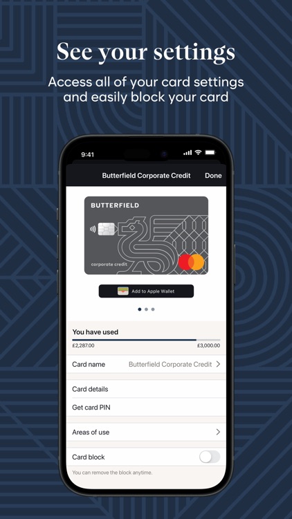 Butterfield Corporate Cards CI