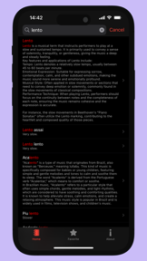 Music Dictionary - Music Terms screenshot