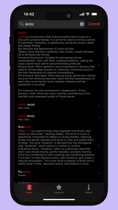 Music Dictionary - Music Terms screenshot 3