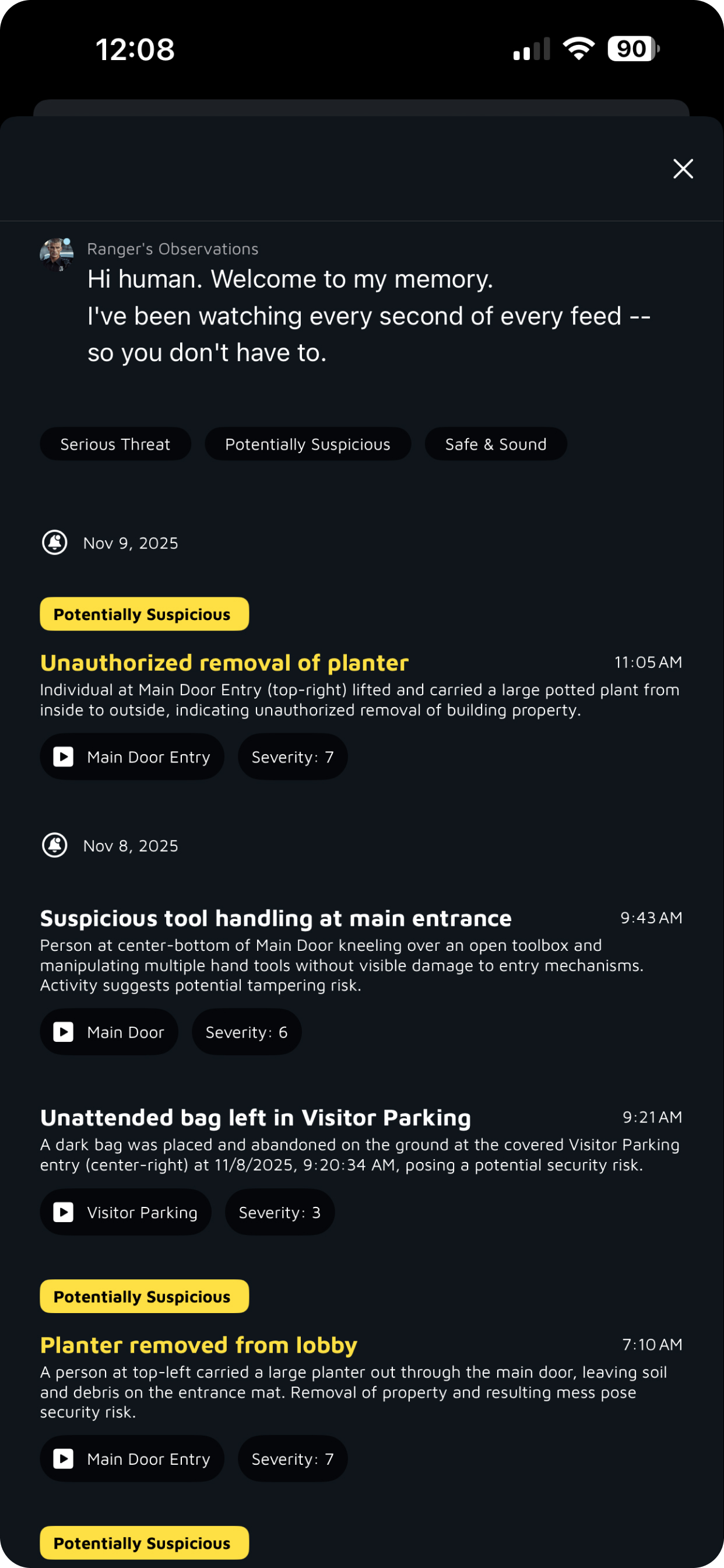 ArcadianAI Security screenshot 3