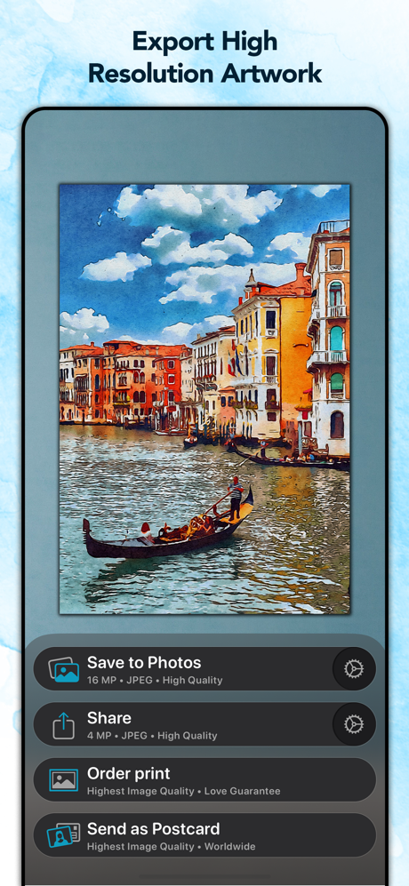 Waterbrush Photo to Watercolor screenshot 9