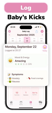 Track Pregnancy: Baby Tracker iPhone screenshot