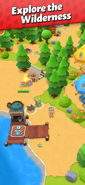 Happy Campers - Idle Tycoon screenshot 4