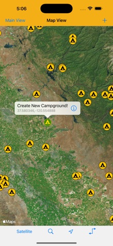 Camps & RV's USA screenshot
