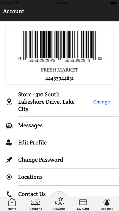 Fresh Market Rewards Screenshot