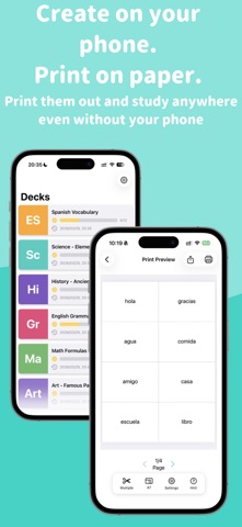 Tanpri - Printable Flashcards screenshot