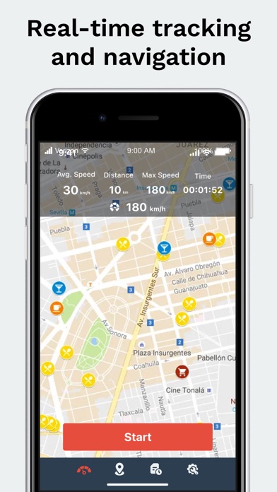 Speedometer Gps Tracker Mph Screenshot