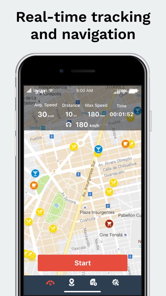 #3. Speedometer Gps Tracker Mph (iOS) By: FIBO MOBILE BILGI TEKNOLOJILERI ANONIM SIRKETI