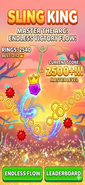 Sling King! screenshot 2
