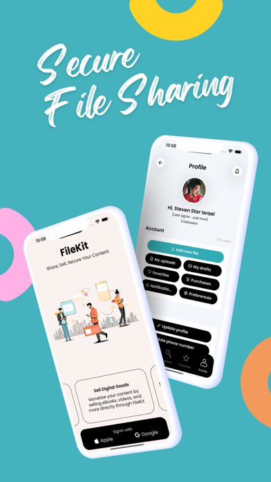 FileKit - Sell Digital Content Screenshot