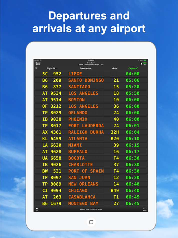 #2. Flight Board - Plane Tracker (iOS) بواسطة: Flight Tracker Apps Studio