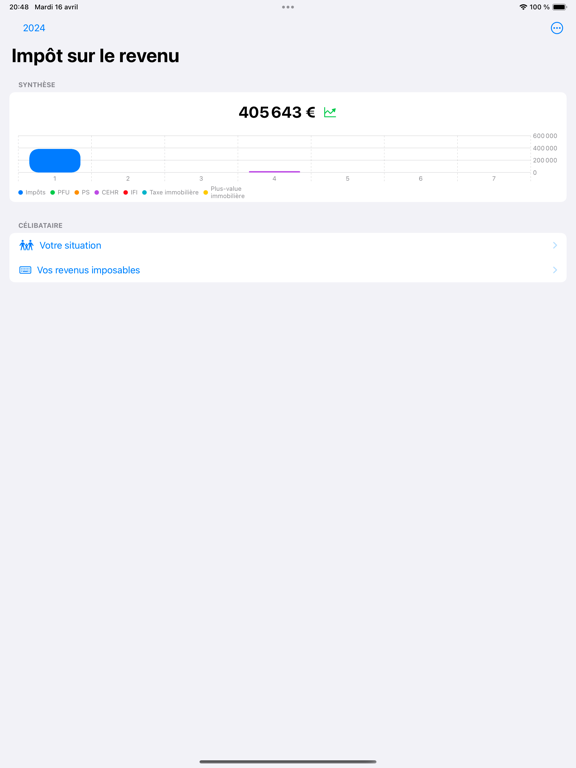 Screenshot #4 pour Impôts 2025 Lite